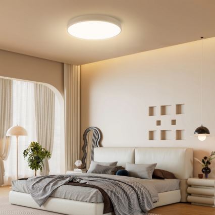 Brilagi - LED-himmennettävä kattovalaisin POOL LED/60W/230V 3000-6000K halkaisija 50 cm beige + kaukosäädin