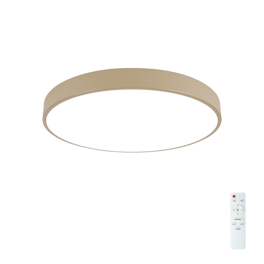 Brilagi - LED-himmennettävä kattovalaisin POOL LED/60W/230V 3000-6000K halkaisija 50 cm beige + kaukosäädin