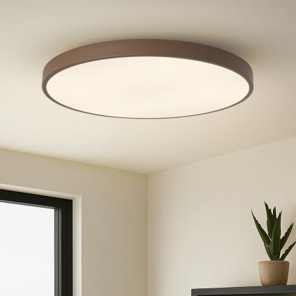 Brilagi - himmennettävä LED-valaisin POOL SMART LED/128W/230V halkaisija 100 cm Wi-Fi Tuya + kaukosäädin ruskea