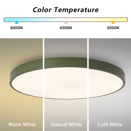 Brilagi - LED-himmennettävä valaisin POOL SMART LED/128W/230V halkaisija 100 cm 3000–6000K Wi-Fi Tuya + kaukosäädin vihreä