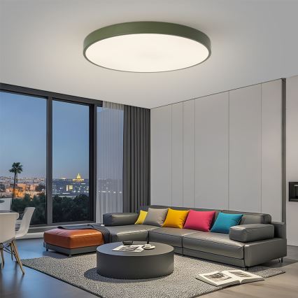 Brilagi - LED-himmennettävä valaisin POOL SMART LED/128W/230V halkaisija 100 cm 3000–6000K Wi-Fi Tuya + kaukosäädin vihreä