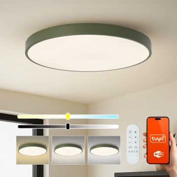 Brilagi - LED-himmennettävä valaisin POOL SMART LED/128W/230V halkaisija 100 cm 3000–6000K Wi-Fi Tuya + kaukosäädin vihreä