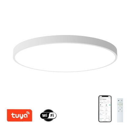 Brilagi - LED-himmennettävä kattovalaisin POOL SMART LED/180W/230V 3000-6000K halkaisija 120 cm Wi-Fi Tuya valkoinen + kaukosäädin