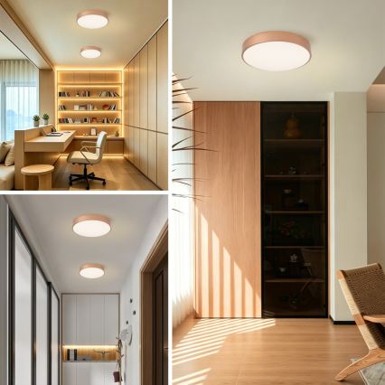 BRILAGI - LED-himmennettävä kattovalaisin POOL SMART LED/48W/230V 3000-6000K halkaisija 40 cm Wi-Fi Tuya pronssinvärinen + kaukosäädin