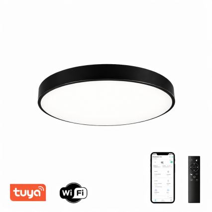 Brilagi - LED himmennettävä kattovalaisin POOL SMART LED/60W/230V 50 cm 3000-6000K Wi-Fi Tuya + kaukosäädin musta
