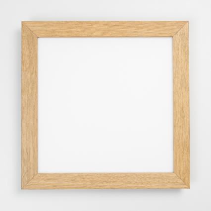 Brilagi - himmennettävä LED-kattovalaisin SLIMFRAME WOOD LED/36W/230V 49,5x49,5 cm 3000-6000K ruskea + kaukosäädin