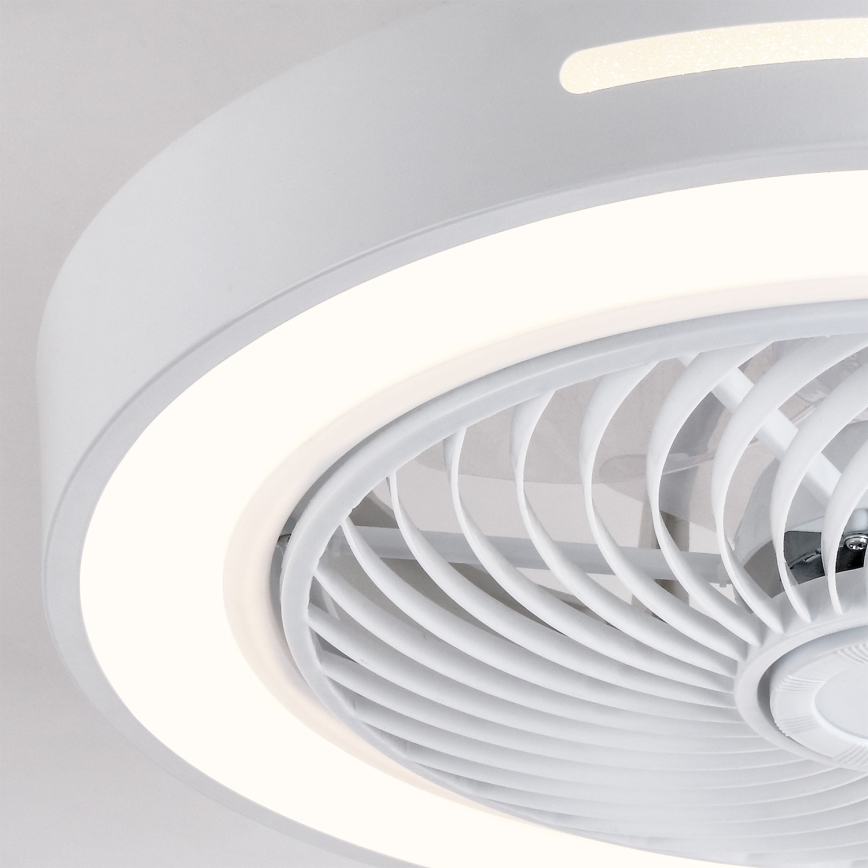 Brilagi - himmennettävä LED-kattovalaisin tuulettimella LED/38W/230V 3000-6500K halkaisija 46 cm valkoinen + kaukosäädin