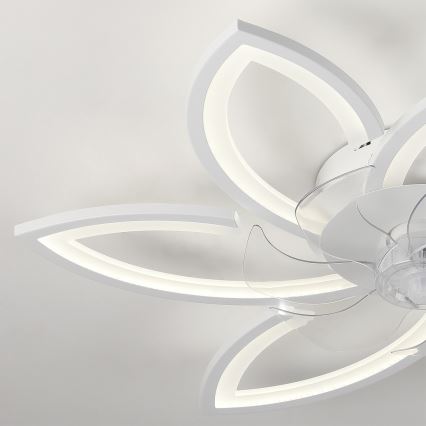 Brilagi - LED himmennettävä kattovalaisin tuulettimella LED/50W/230V 3000-6500K valkoinen + kaukosäädin