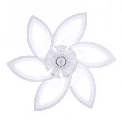Brilagi - LED himmennettävä kattovalaisin tuulettimella LED/50W/230V 3000-6500K valkoinen + kaukosäädin