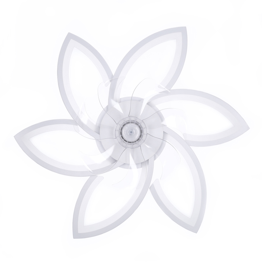 Brilagi - LED himmennettävä kattovalaisin tuulettimella LED/50W/230V 3000-6500K valkoinen + kaukosäädin