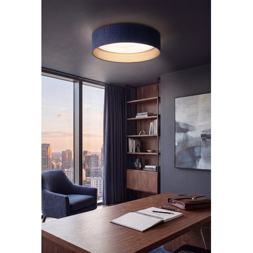 Brilagi - himmennettävä LED-kattovalaisin VELVET SMARTIX STARS LED/24W/230V 3000–6000K halkaisija 45 cm sininen/kultainen Wi‑Fi Tuya Beacon + kaukosäädin