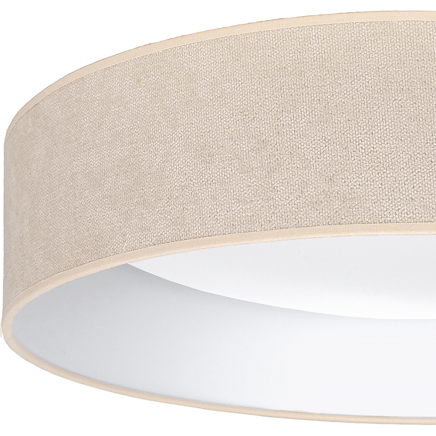 Brilagi - LED-himmennettävä kattovalaisin VELVET SMARTIX STARS LED/24W/230V 3000–6000 K, halkaisija 45 cm, kermanvalkoinen, Wi‑Fi Tuya Beacon + kaukosäädin