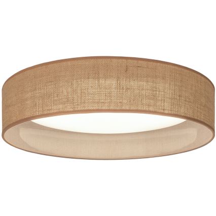 BRILAGI - LED-himmennettävä kattovalaisin VELVET SMARTIX LED/24W/230V 3000-6000K halkaisija 45 cm beige Wi-Fi Tuya Beacon + kauko-ohjain