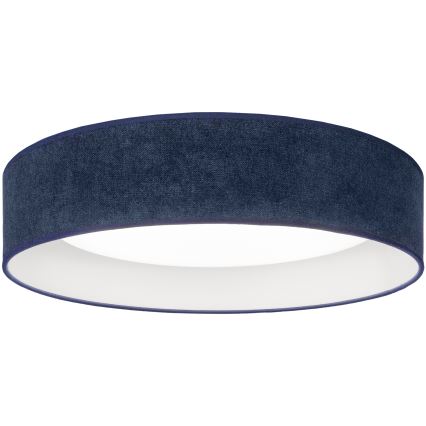 Brilagi - Himmennettävä LED-kattovalaisin VELVET SMART VARI LED/24W/230V 3000-6500K halkaisija 45 cm sininen + kaukosäädin