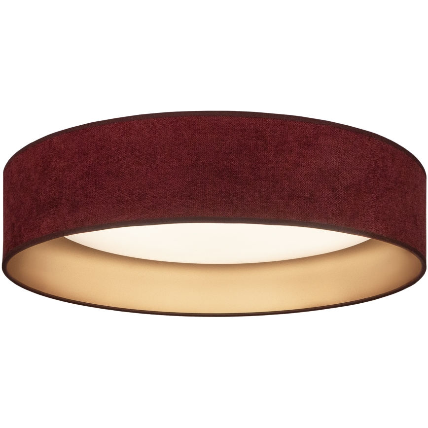 Brilagi - LED-himmennettävä kattovalaisin VELVET SMART VARI LED/24W/230V 3000-6500K Ø 45 cm viininpunainen/kultainen + kaukosäädin