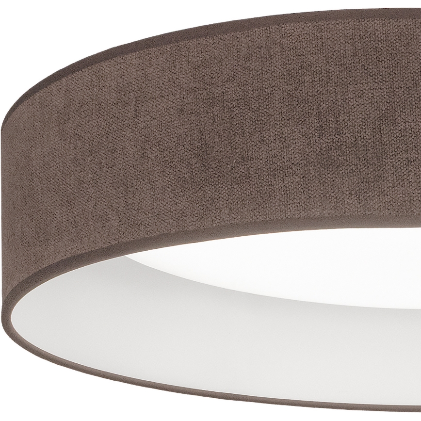 Brilagi - LED-himmennettävä kattovalaisin VELVET SMART VARI LED/36W/230V 3000–6500 K Ø 55 cm ruskea + kaukosäädin