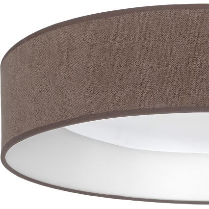Brilagi - LED-himmennettävä kattovalaisin VELVET SMART VARI LED/36W/230V 3000–6500 K Ø 55 cm ruskea + kaukosäädin