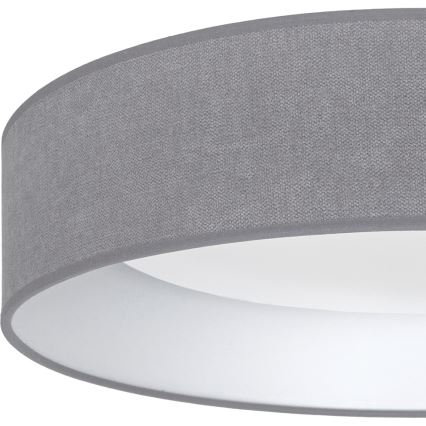 BRILAGI - LED himmennettävä kattovalaisin VELVET SMART VARI LED/36W/230V 3000-6500K halkaisija 55 cm harmaa + kaukosäädin