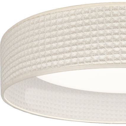 Brilagi - LED himmennettävä kattovalaisin VELVET SMART VARI LED/36W/230V 3000-6500K Ø 55 cm kermanvalkoinen + kaukosäädin