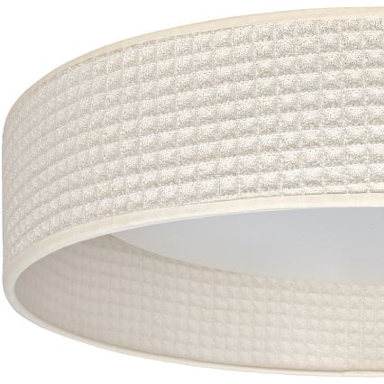 Brilagi - LED himmennettävä kattovalaisin VELVET SMART VARI LED/36W/230V 3000-6500K Ø 55 cm kermanvalkoinen + kaukosäädin