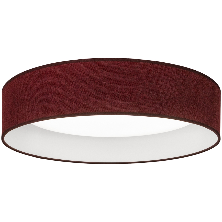 BRILAGI - himmennettävä LED-kattovalaisin VELVET SMART VARI LED/36W/230V 3000-6500K Ø 55 cm viininpunainen + kaukosäädin
