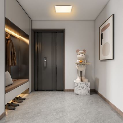 Brilagi - Himmennettävä LED-kattovalaisin SLIMFRAME LED/36W/230V 45x45 cm 3000-6000K valkoinen + kauko-ohjaus