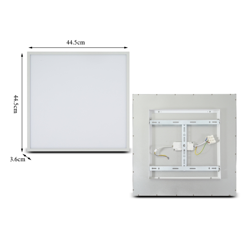Brilagi - Himmennettävä LED-kattovalaisin SLIMFRAME LED/36W/230V 45x45 cm 3000-6000K valkoinen + kauko-ohjaus