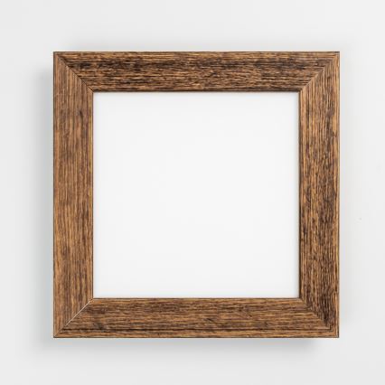 Brilagi - Himmennettävä LED-kattovalaisin SLIMFRAME WOOD LED/25W/230V 34x34 cm 3000-6000K ruskea + kauko-ohjaus