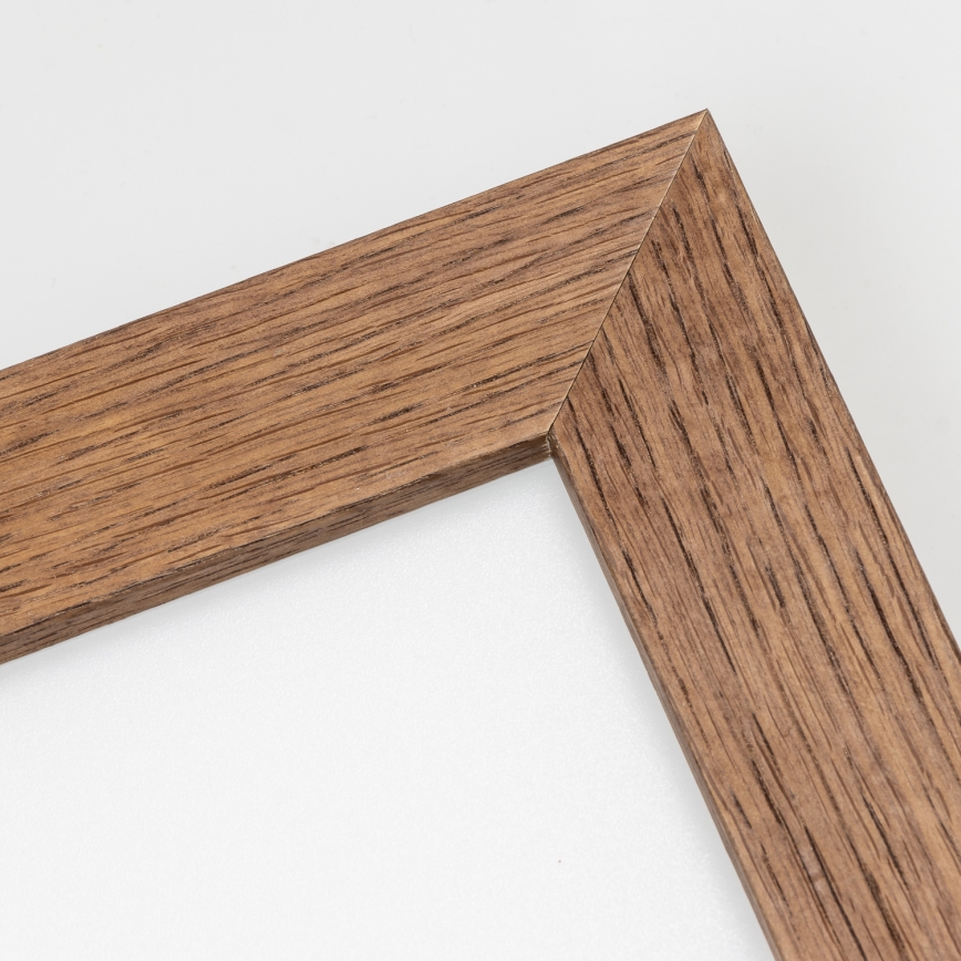 Brilagi - Himmennettävä LED-kattovalaisin SLIMFRAME WOOD LED/36W/230V 49,5x49,5 cm 3000-6000K tummanruskea + kauko-ohjaus