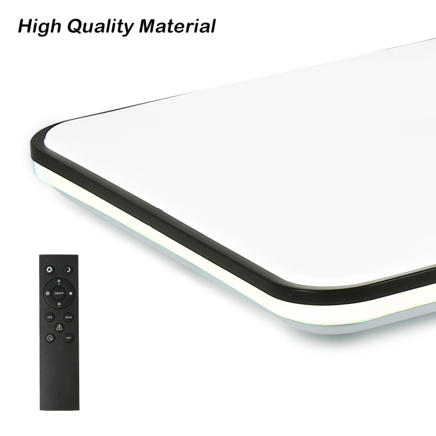 Brilagi - Himmennettävä LED-kattovalaisin SMART LED/28W/230V 3000-6000K 40x40 cm Wi-Fi Tuya + kauko-ohjaus