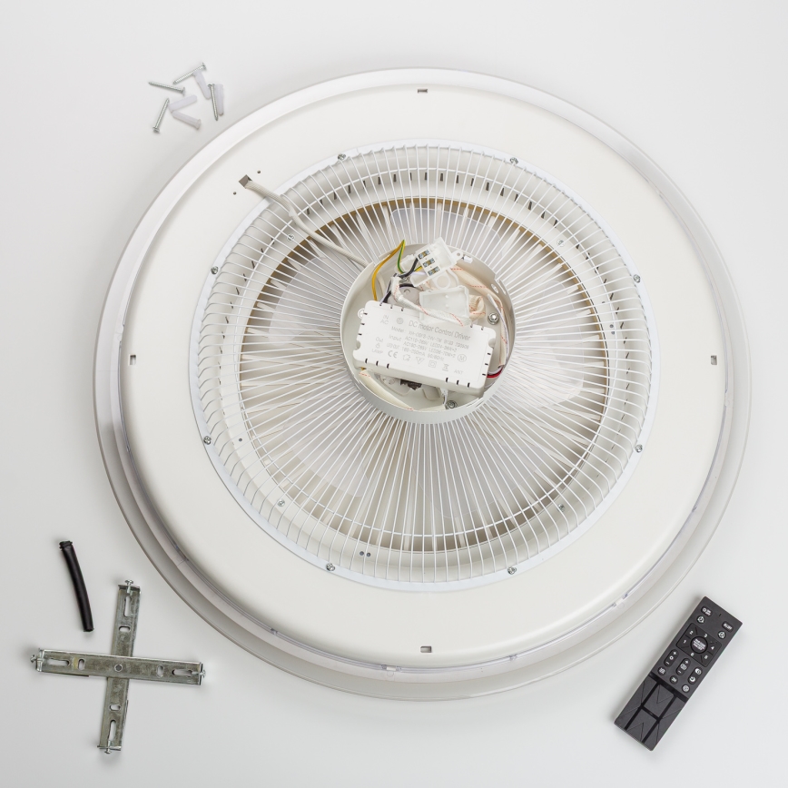 Brilagi - LED Himmennettävä valo tuulettimella RONDA LED/48W/230V 3000-6000K kulta + kaukosäädin