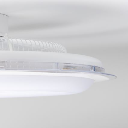 Brilagi - LED Himmennettävä valo tuulettimella RONDA LED/48W/230V 3000-6000K valkoinen + kaukosäädin