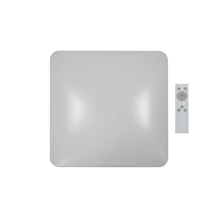 Brilagi - Himmennettävä LED-kattovalaisin VELVET SQUARE SMART LED/36W/230V 2700-6500K Wi-Fi Tuya + kauko-ohjaus harmaa