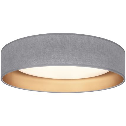 Brilagi - LED-himmennettävä kattovalaisin VELVET SMARTIX LED/24W/230V 3000-6000K Ø 45 cm harmaa/kulta Wi-Fi Tuya Beacon + kauko-ohjain