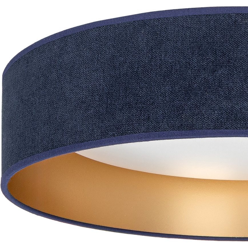 Brilagi - Himmennettävä LED-kattovalaisin VELVET SMARTIX LED/24W/230V 3000-6000K halkaisija 45 cm sininen/kultainen Wi-Fi Tuya Beacon + kaukosäädin
