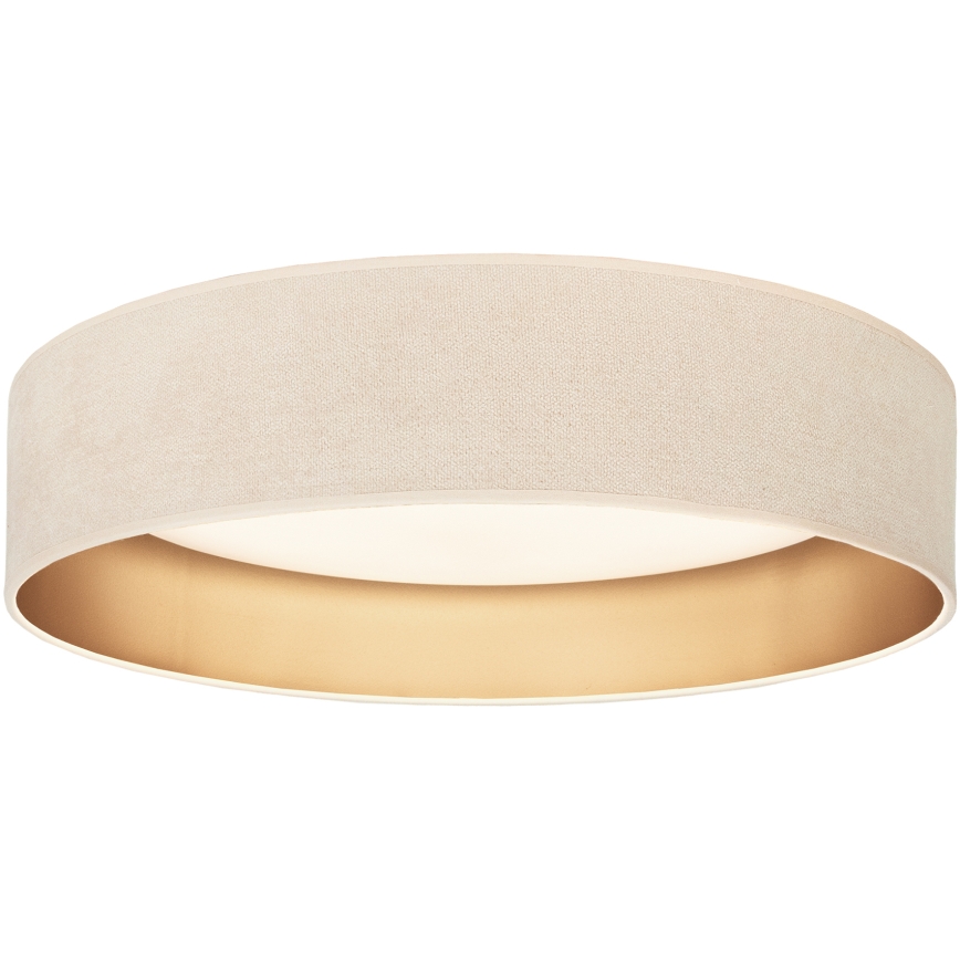 Brilagi - LED himmennettävä kattovalaisin VELVET SMARTIX LED/24W/230V 3000-6000K halkaisija 45 cm kerma/kulta Wi-Fi Tuya Beacon + kaukosäädin