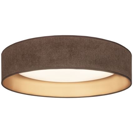 BRILAGI - VELVET SMARTIX LED-himmennettävä kattovalaisin, 36 W, 230 V, 3000–6000 K, Ø 55 cm, ruskea/kultainen, Wi‑Fi Tuya Beacon + kaukosäädin
