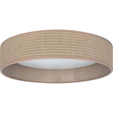 Brilagi - LED-himmennettävä VELVET SMARTIX STARS -kattovalaisin LED/24W/230V, säädettävä värilämpötila 3000–6000 K, halkaisija 45 cm, beige, Wi‑Fi Tuya Beacon + kaukosäädin