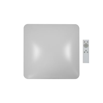 Brilagi - LED-himmennettävä kattovalaisin VELVET SQUARE SMART LED/36W/230V 60×60 cm 2700–6500 K Wi‑Fi Tuya + kaukosäädin, musta