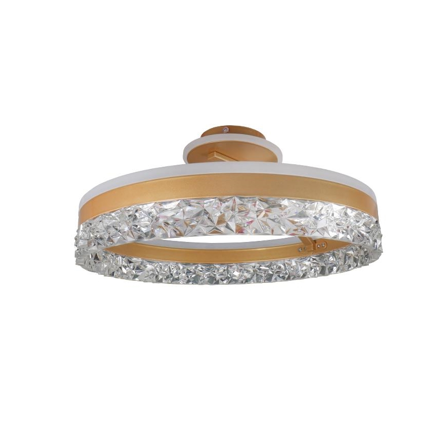 Brilagi - LED-himmennyskattokruunu LED/86W/230V 3000-6500K kulta + kauko-ohjaus