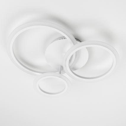 Brilagi - LED-himmennyskattokruunu ORBITS LED/40W/230V 3000-6500K valkoinen + kauko-ohjaus