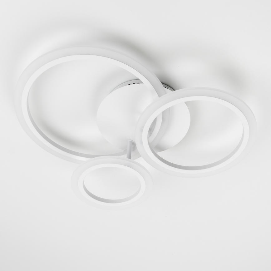 Brilagi - LED-himmennyskattokruunu ORBITS LED/40W/230V 3000-6500K valkoinen + kauko-ohjaus