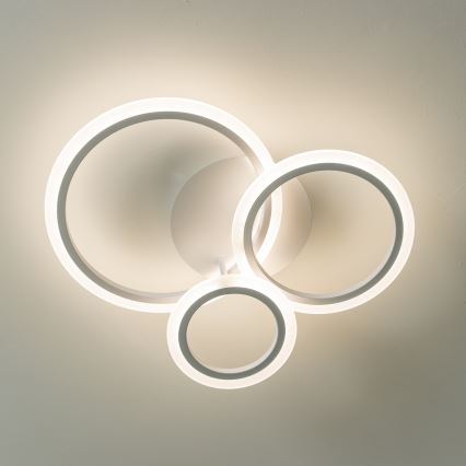 Brilagi - LED-himmennyskattokruunu ORBITS LED/40W/230V 3000-6500K valkoinen + kauko-ohjaus