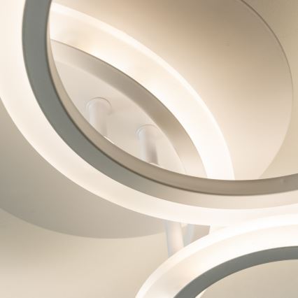 Brilagi - LED-himmennyskattokruunu ORBITS LED/40W/230V 3000-6500K valkoinen + kauko-ohjaus