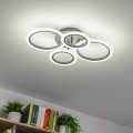 Brilagi - LED-himmennyskattokruunu ORBITS LED/50W/230V 3000-6500K antrasiitti + kauko-ohjaus