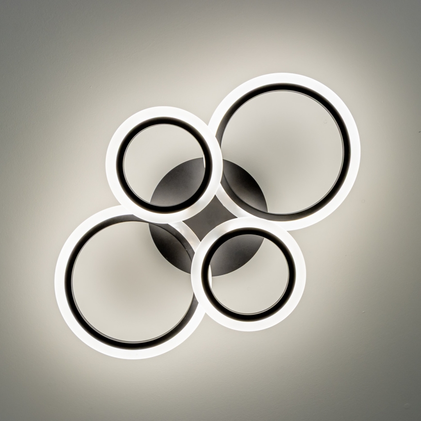 Brilagi - LED-himmennyskattokruunu ORBITS LED/50W/230V 3000-6500K + kauko-ohjaus