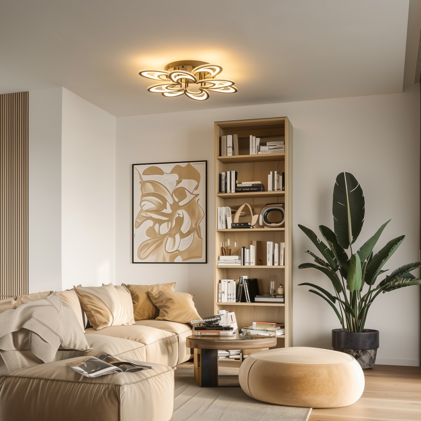 Brilagi - LED-himmennyskattokruunu TWIST LED/125W/230V 3000-6500K + kauko-ohjaus