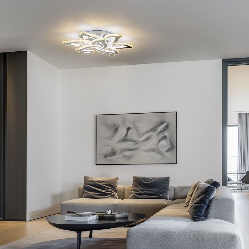 Brilagi - LED-himmennyskattokruunu TWIST LED/180W/230V 3000-6500K + kauko-ohjaus