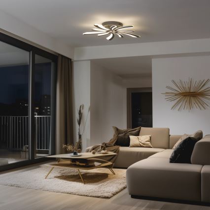 Brilagi - LED-himmennyskattokruunu TWIST LED/55W/230V 3000-6500K antrasiitti + kauko-ohjaus