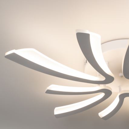 Brilagi - LED-himmennyskattokruunu TWIST LED/55W/230V 3000-6500K valkoinen + kauko-ohjaus